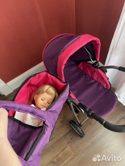 Коляска трансформер для кукол