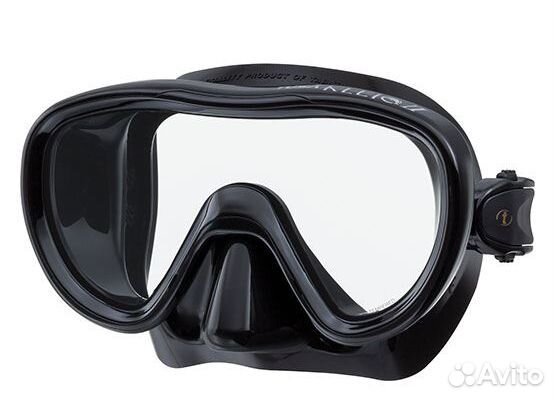 Маска для подводной охоты и дайвинга с монолинзой