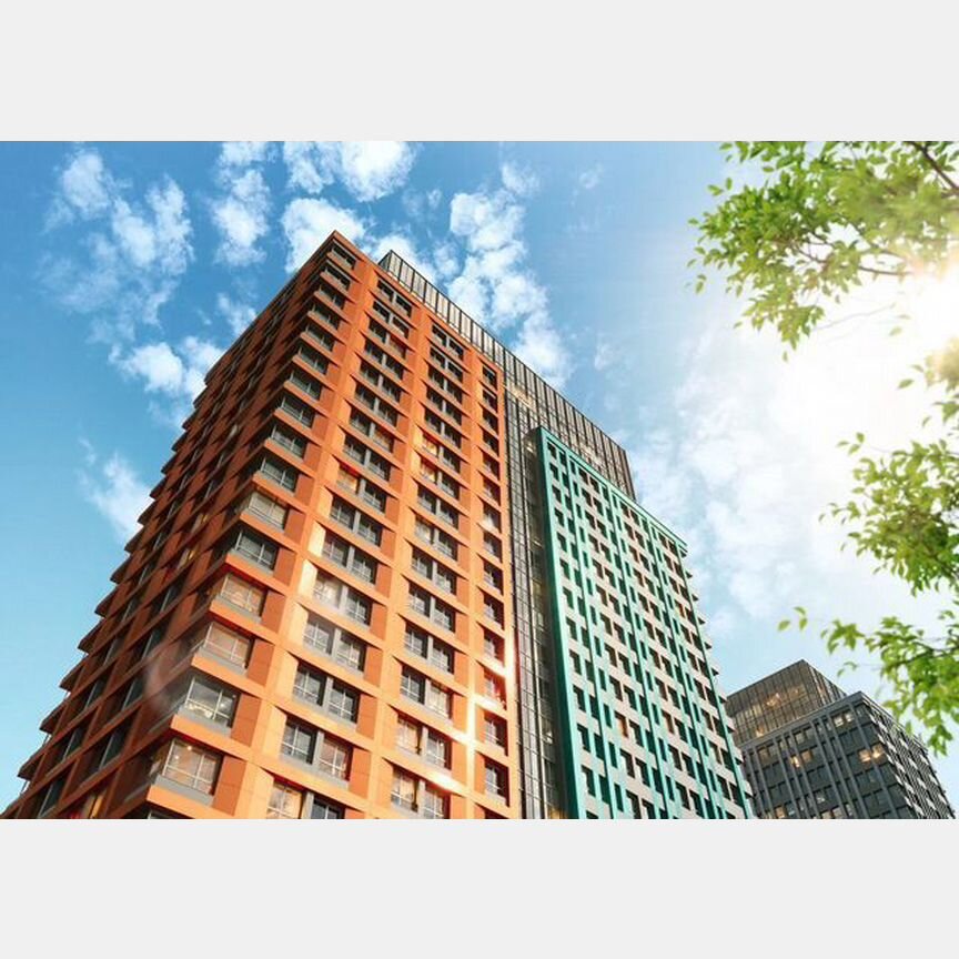 Квартира-студия, 35,1 м², 3/32 эт.