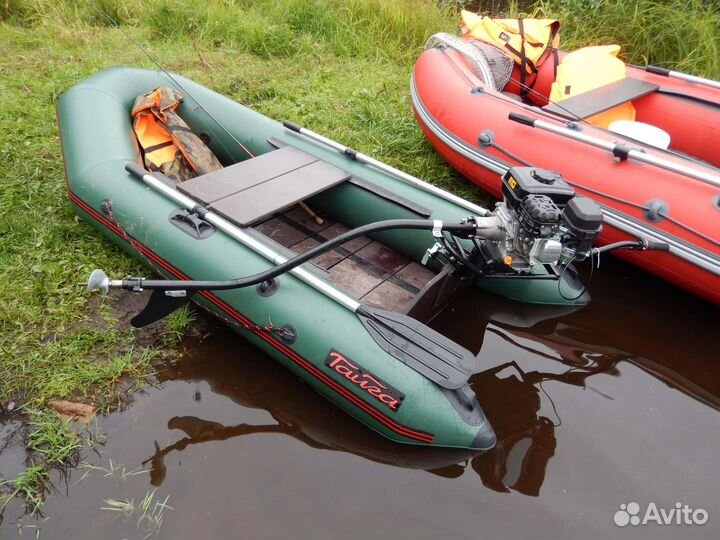Лодка Тайга 270Р с лодочным мотором lonchin 6.5