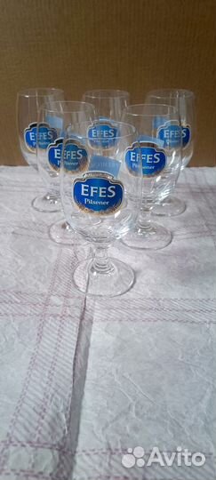 Бокалы для пива Efes Pilsnener, 6 штук