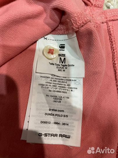 Поло G-star RAW оригинал