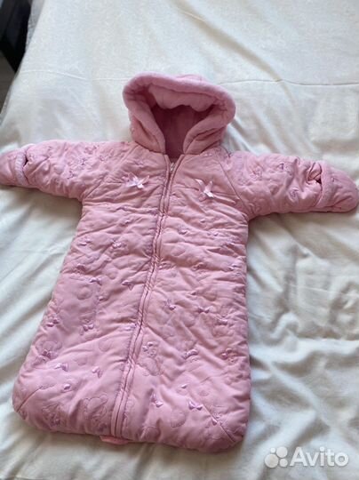 Конверт мешок на девочку