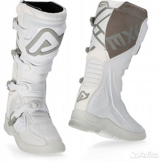 Мотоботы Acerbis X-team white