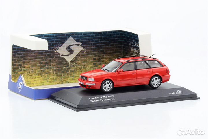 Audi RS2 Avant powered Porsche 1995 r 1:43 Yu-Ra