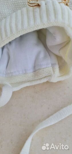 Новая теплая шапочка для новорожденного