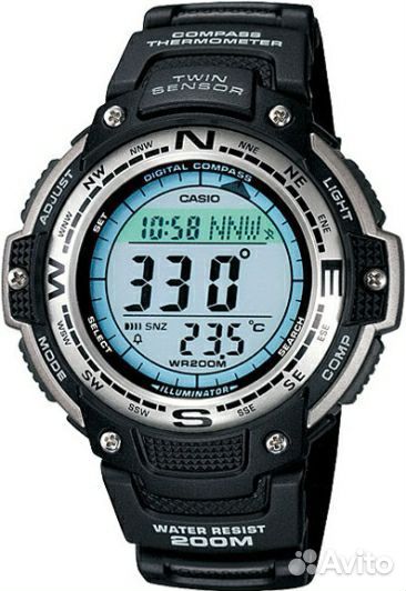 Наручные часы Casio SGW-100J-1JH с гарантией