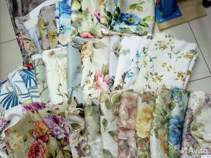 Ткани портьерные образцы