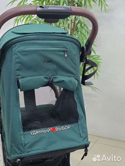 Новая коляска Baballo Future 2024 (зелёный)