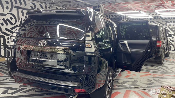 Темные стекла ланд крузер land cruiser Prado