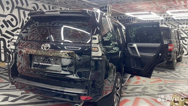 Темные стекла ланд крузер land cruiser Prado