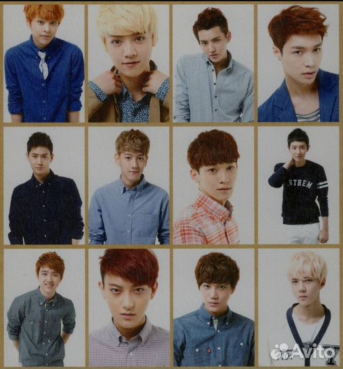 EXO limited edition photosets smtown week