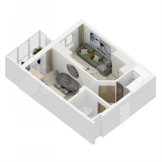 1-к. квартира, 44,8 м², 10/27 эт.