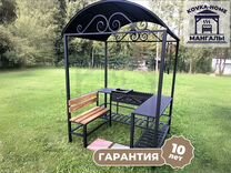 Беседка с мангалом