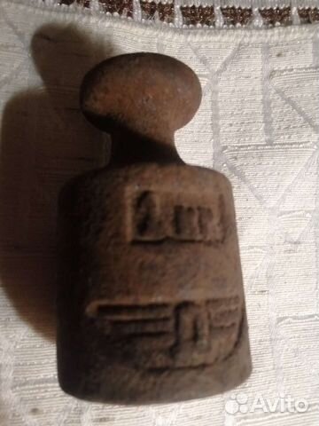 Гиря старинная