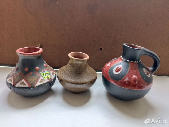 Керамические горшки винтаж