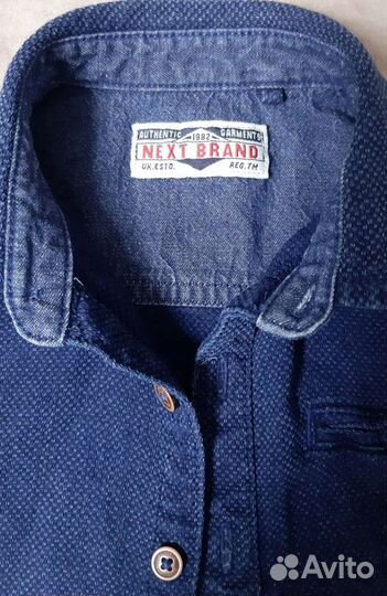 Next рубашка для мальчика