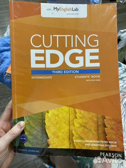 Учебник и тетрадь Cutting edge intermediate