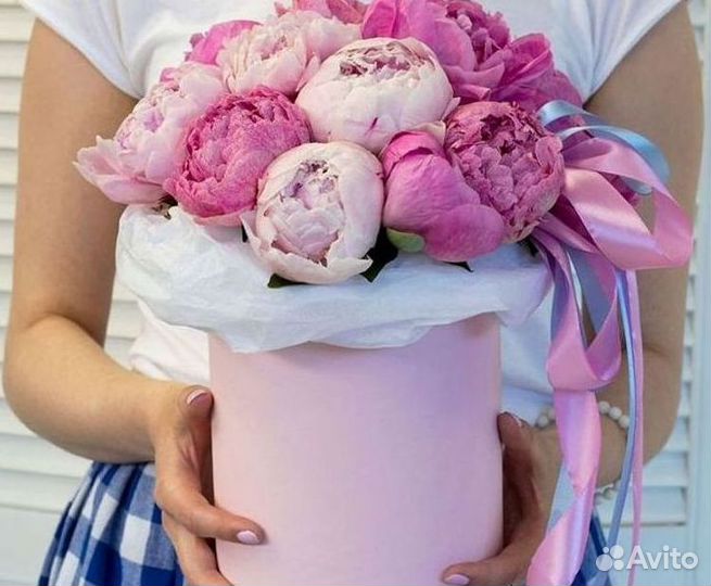 Пионы Букеты Цветы Доставка