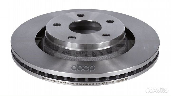 Тормозной диск BS6218 Zekkert