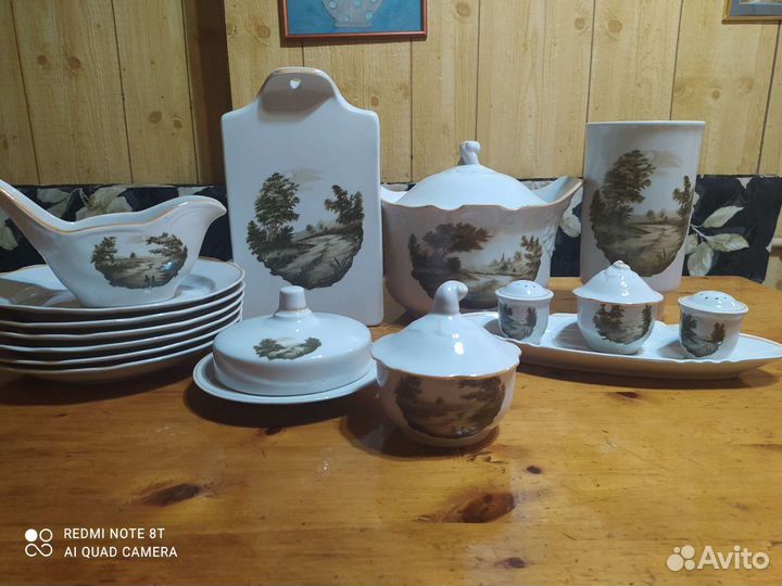 Сервиз столовый Дулево, СССР