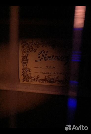 Гитара Ibanez pf-15 bk