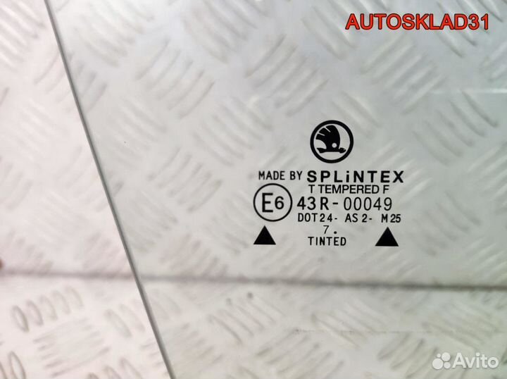 Стекло переднее правое Skoda Octavia A4 1U4845202A