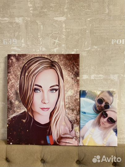 Печать по фото на холсте, печать картин