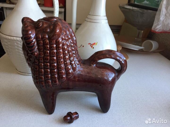 Графинчик-Тигр (фаянс ссср)