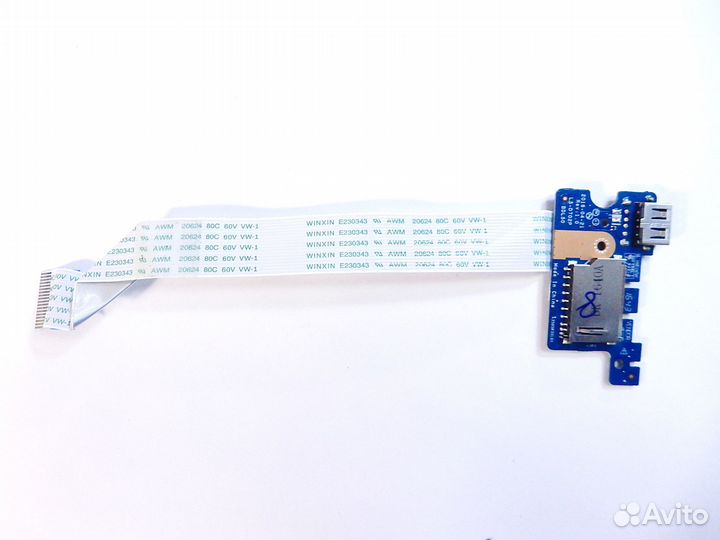 Плата USB/Card-reader HP 255 G5 (LS-D702P)