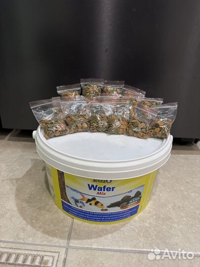 Корм для рыб tetra wafer mix на вес