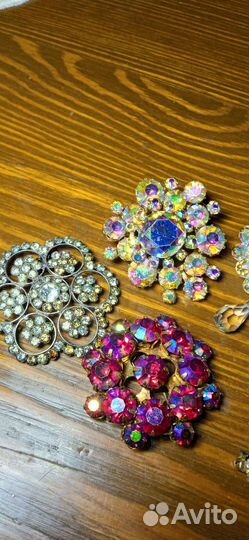 Винтажные броши СССР