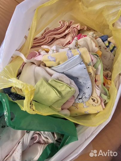 Большой пакет вещей для девочки
