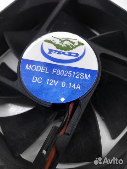 Кулер для пк,80х80