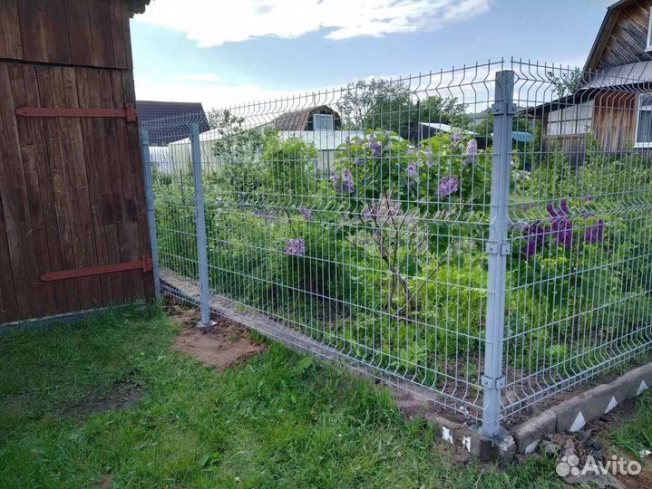 Забор 3D. Калитка в подарок