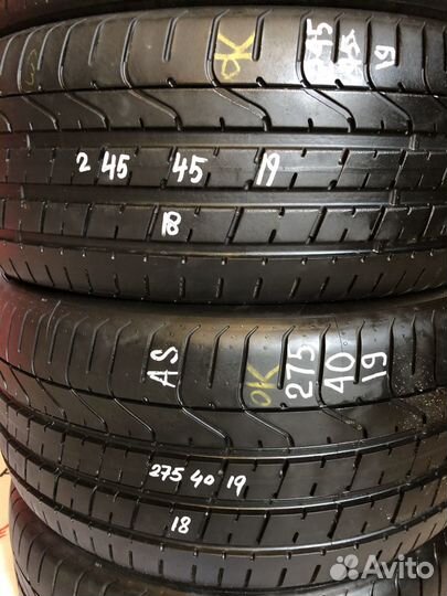 Pirelli P Zero 245/45 R19 и 275/40 R19 105Y