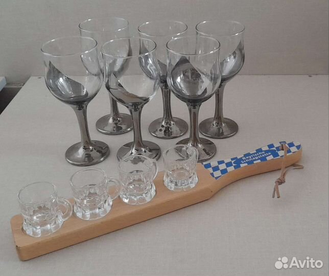 Подарочный набор рюмок и бокалы