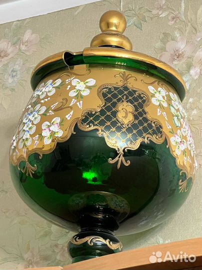 Сервиз из богемского стекла