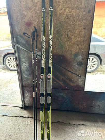 Лыжи беговые fisher carbonlite