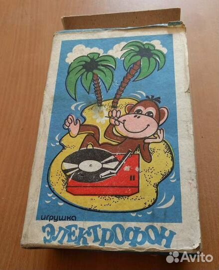 Игрушка электрофон детский Электроника СССР 1991 г