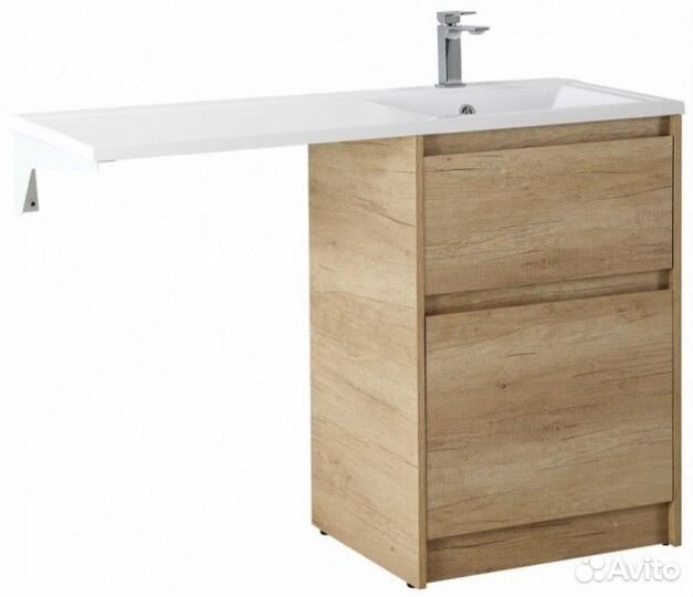 Мебель для ванной под стиральную машину BelBagno Kraft-LVD 1200R Rovere Nebrasca Nature