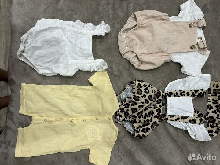 Летний костюм для девочки 62-68