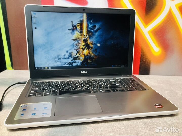 Dell Inspiron 15/Radeon R5/A9-9400/ram 8gb/ssd 240