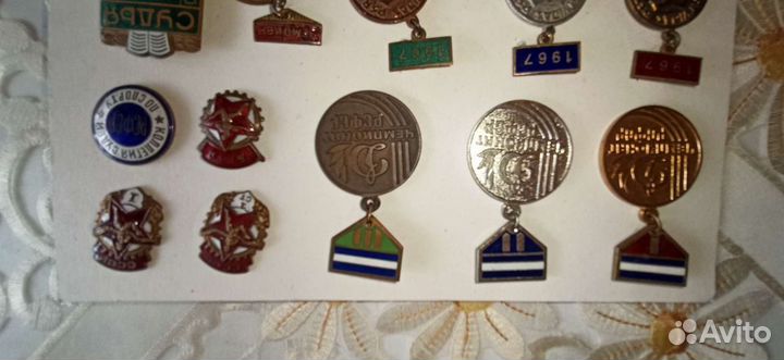 Значки СССР спортивные