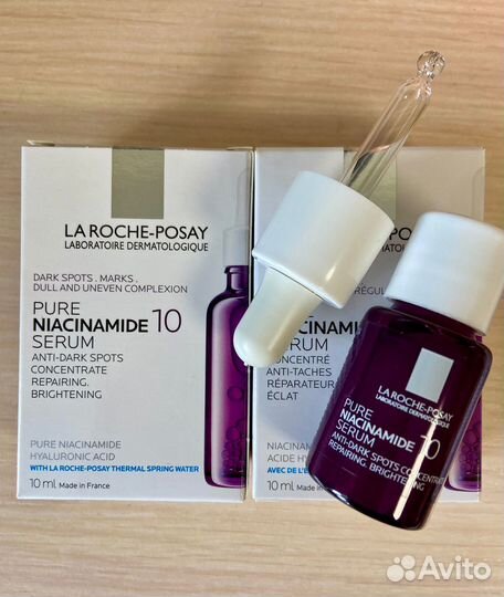 La roche posay niacinamide сыворотка 10мл