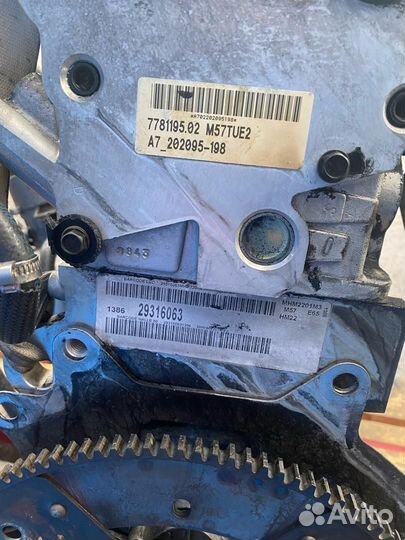 Двигатель M57D30(306D3) BMW 7 E65/E66/E67 рест. 20