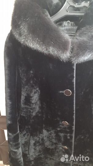 Шуба мутоновая,размер 48-50