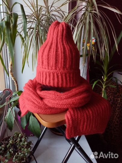 Шапка, шарф, варежки