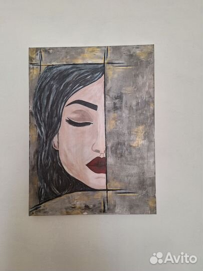 Интерьерная картина ручная работа