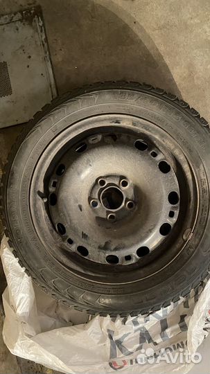 Шины резина зимние 185 60 15 на дисках